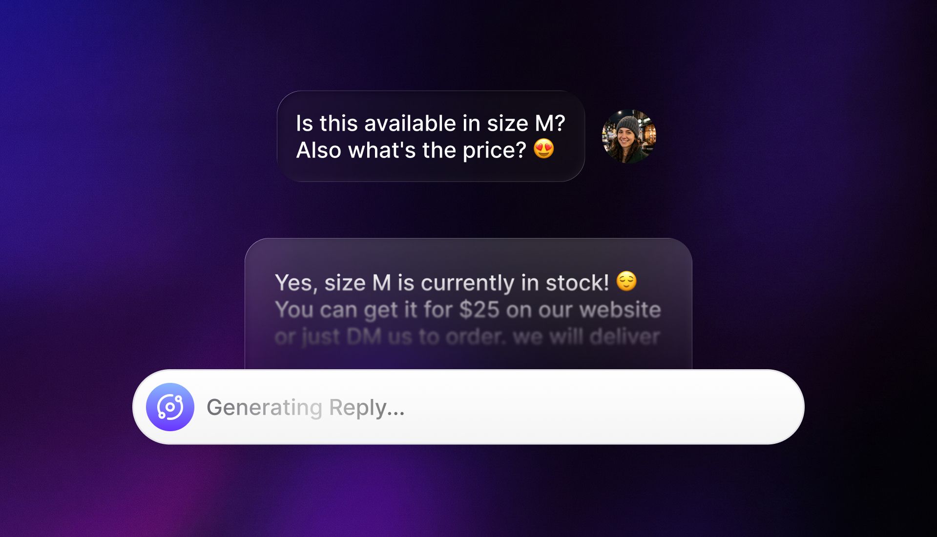 LinkPush AI Automatically Replying to comments and DMs on instagram